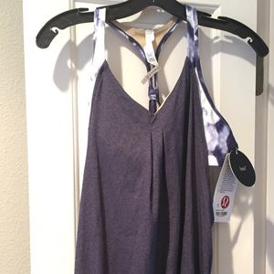 Lululemon workout tank top with built in bra